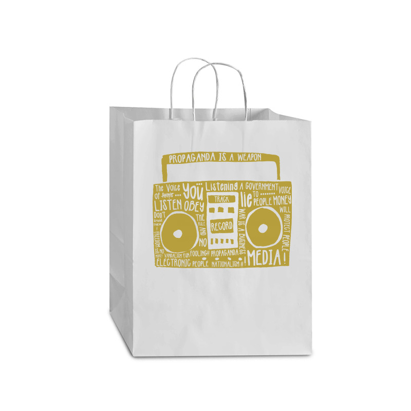 Propaganda Media Mart Paper Bag -13 X 7 X 17 | Artistshot