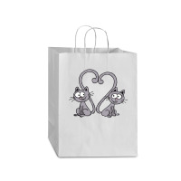 Valentine's Day Cat Mart Paper Bag -13 X 7 X 17 | Artistshot