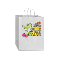 Life Is Short Make It Salty Mart Paper Bag -13 X 7 X 17 | Artistshot