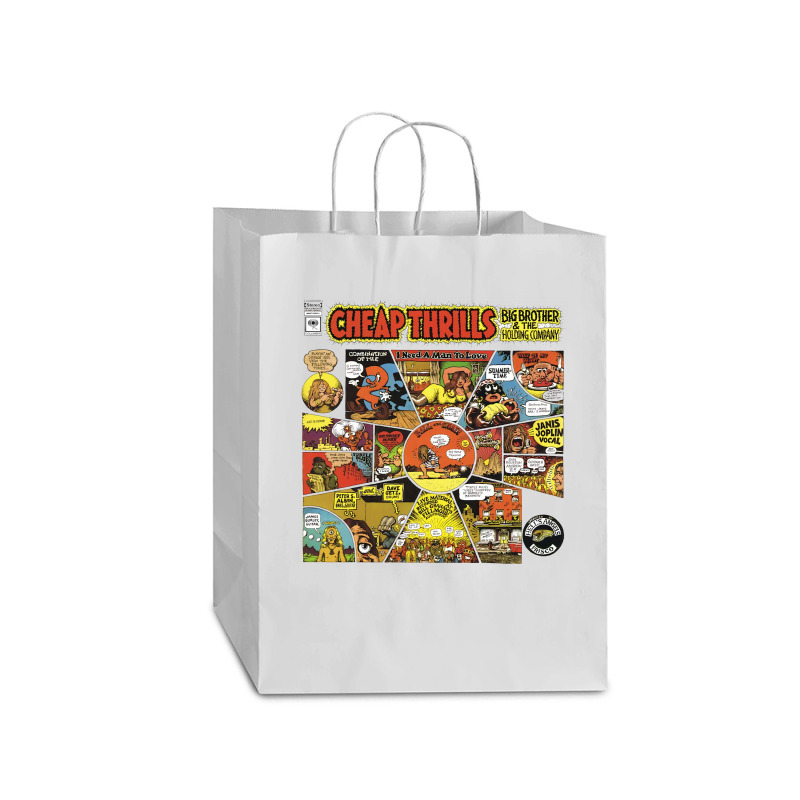 Album Albig Brother & The Holding Company Cheap Thrills Mart Paper Bag -13 X 7 X 17 | Artistshot