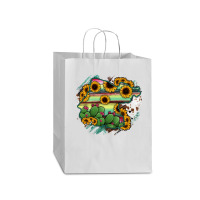 Guanajuato Sunflower Serape Map Mart Paper Bag -13 X 7 X 17 | Artistshot