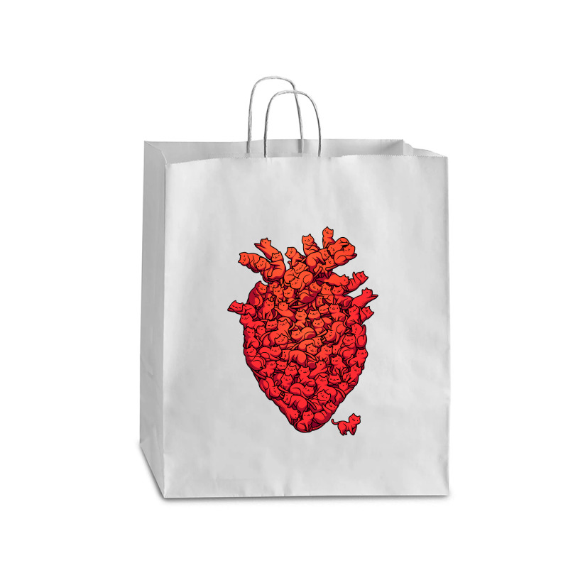 I Love Cat Heart Queen Paper Bag - 16 X 6 X 19 1/4 | Artistshot