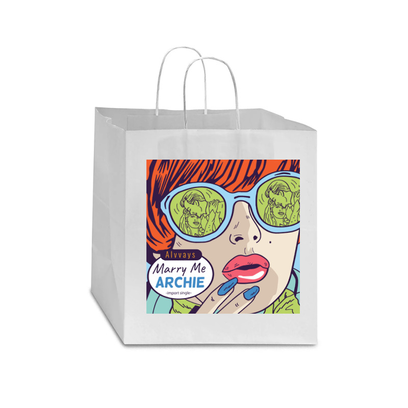 Canadian Indie Pop Alternative Rock Allv Star Paper Bag - 13 X 7 X 13 | Artistshot