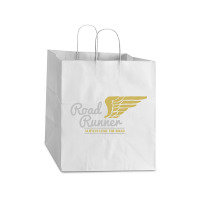 Road Runner Take Out Paper Bag - 14 X 10 X 15 1/2 | Artistshot