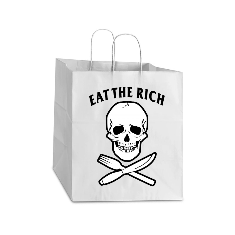 Protest Socialist Communist Take Out Paper Bag - 14 X 10 X 15 1/2 | Artistshot