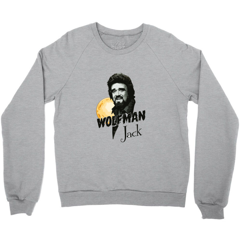 Wolfman Jack Crewneck Sweatshirt | Artistshot