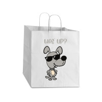 Vazzap Take Out Paper Bag - 14 X 10 X 15 1/2 | Artistshot