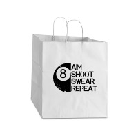 A Im Shoot Swear Repeat Take Out Paper Bag - 14 X 10 X 15 1/2 | Artistshot