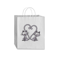 Valentine's Day Cat Traveler Paper Bag -13 X 6 X 15 3/4 | Artistshot