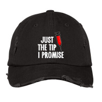 Nurses Just The Tip Syringe Nurse Vintage Cap | Artistshot