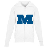 Millikin University Vectorized Youth Zipper Hoodie | Artistshot