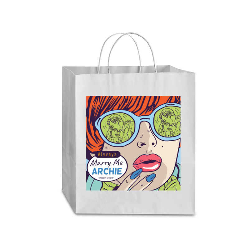 Canadian Indie Pop Alternative Rock Allv Traveler Paper Bag -13 X 6 X 15 3/4 | Artistshot