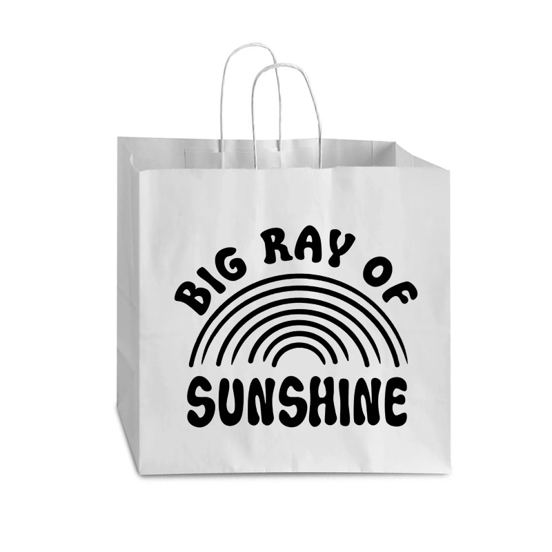 Big Ray Of Sunshine Vogue Paper Bag - 16 x 6 x 12 by Nicole Tees | Artistshot