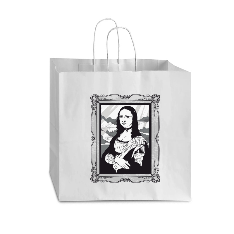 Gothic Mona Lisa Vogue Paper Bag - 16 X 6 X 12 | Artistshot