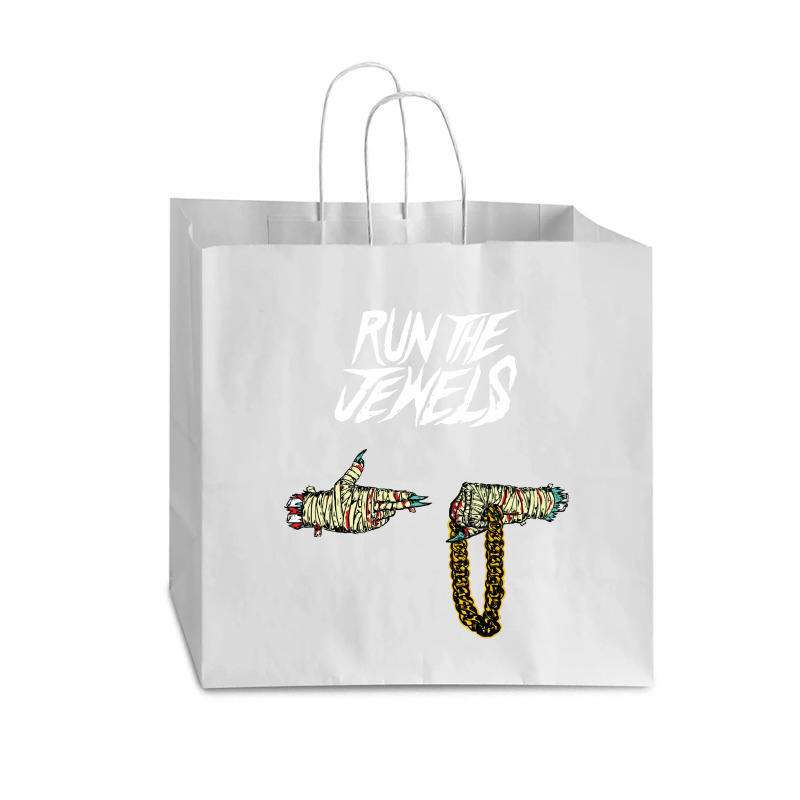 American Hiphop Supergroup Run The Jewels Vogue Paper Bag - 16 X 6 X 12 | Artistshot