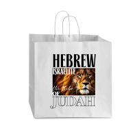 Hebrew Israelite Lion Of Judah Jewish Vogue Paper Bag - 16 X 6 X 12 | Artistshot