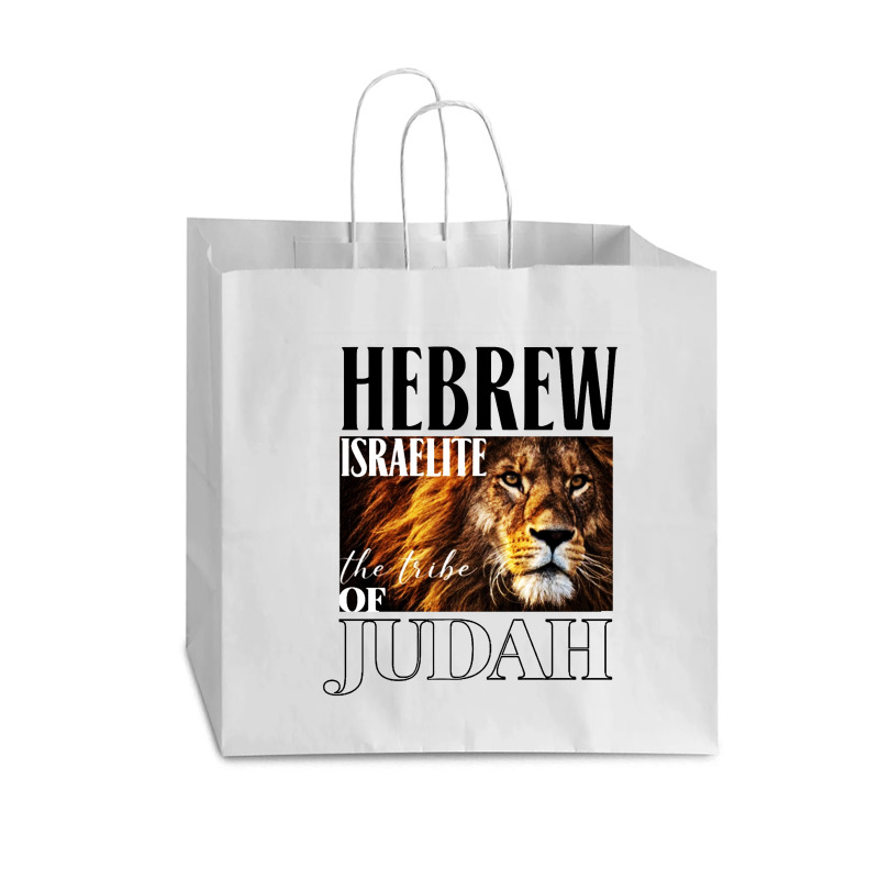 Hebrew Israelite Lion Of Judah Jewish Vogue Paper Bag - 16 X 6 X 12 | Artistshot