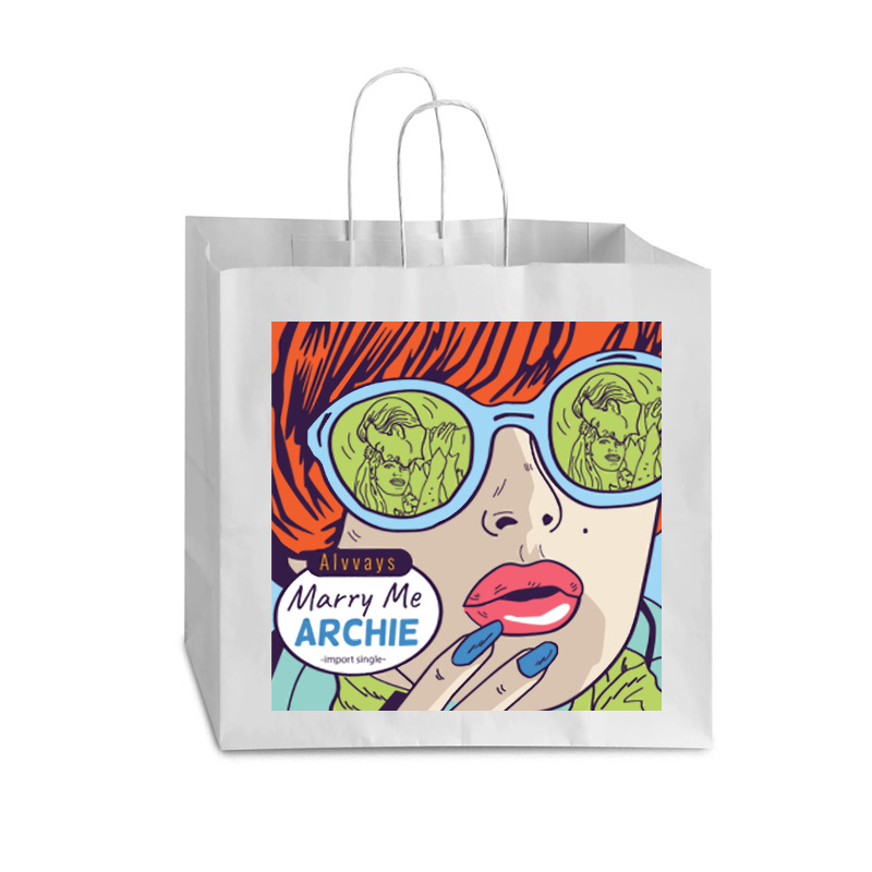 Canadian Indie Pop Alternative Rock Allv Vogue Paper Bag - 16 X 6 X 12 | Artistshot