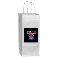 Soft Cell Wine Paper Bag - 5 1/2 X 3 1/4 X 13 | Artistshot