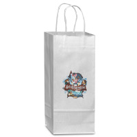 Splash Mountain Wine Paper Bag - 5 1/2 X 3 1/4 X 13 | Artistshot