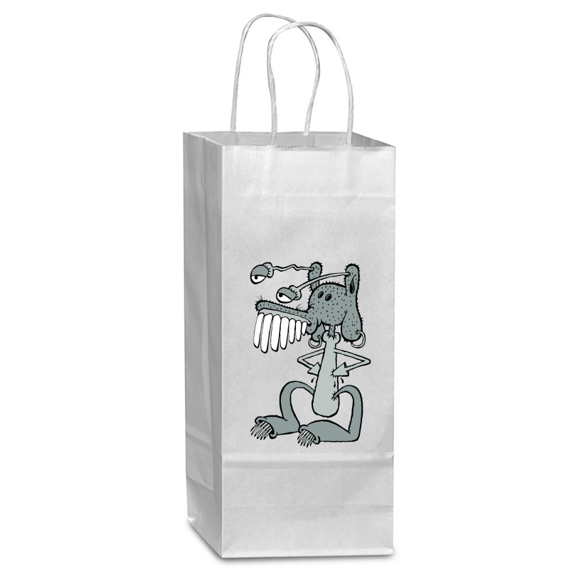 Creature 19 Wine Paper Bag - 5 1/2 X 3 1/4 X 13 | Artistshot