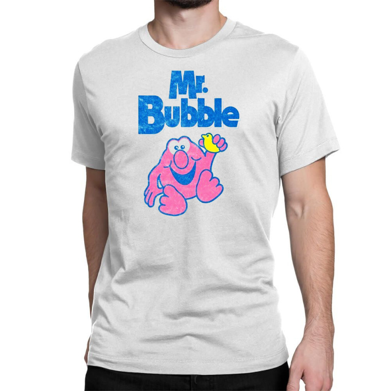 Mr Bubble Classic T shirt By Justin embargo Artistshot