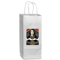 Peace Justice Wine Paper Bag - 5 1/2 X 3 1/4 X 13 | Artistshot