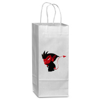 Anime Wine Paper Bag - 5 1/2 X 3 1/4 X 13 | Artistshot