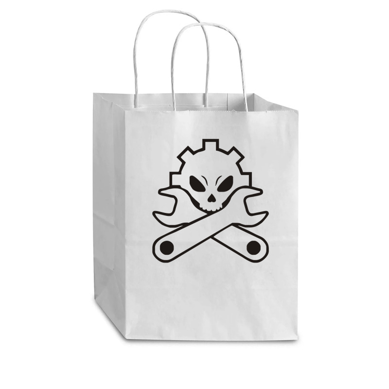 Machinist Funny Skull Cub Paper Bag - 8 X 4 1/2 X 10 1/4 | Artistshot