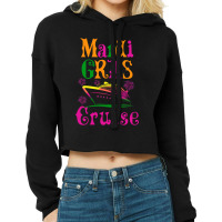 Mardi Gras Cruise Cropped Hoodie | Artistshot