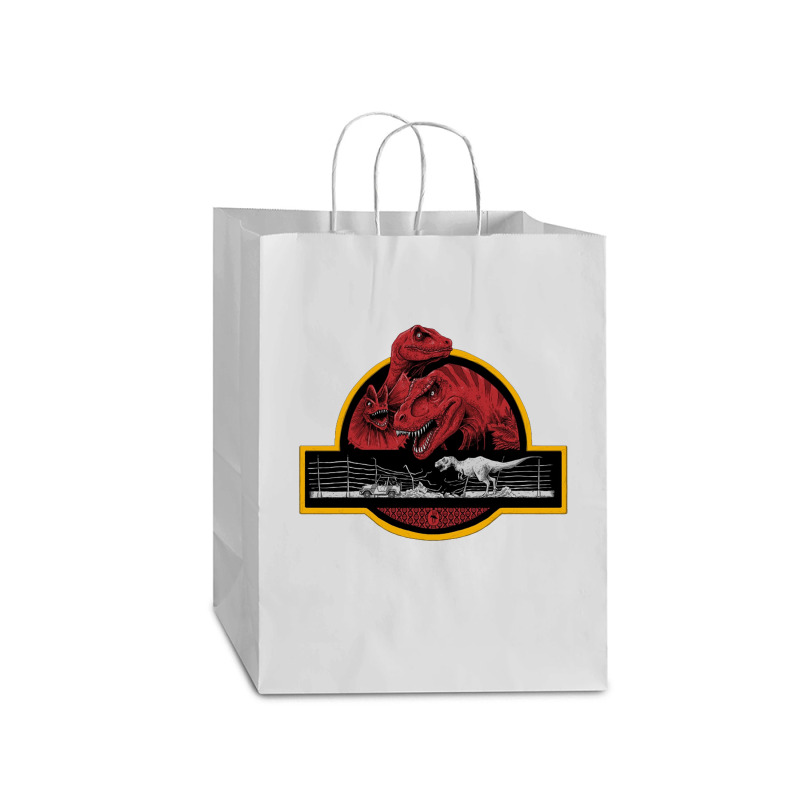 Adventure Dinosaur Land Mart Paper Bag -13 X 7 X 17 | Artistshot