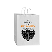 My Beard Is My Halloween Costume Mart Paper Bag -13 X 7 X 17 | Artistshot