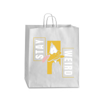 Stay Weird Queen Paper Bag - 16 X 6 X 19 1/4 | Artistshot