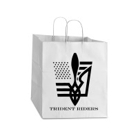 Trident Riders Take Out Paper Bag - 14 X 10 X 15 1/2 | Artistshot