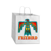 Thunderbird Freebird Take Out Paper Bag - 14 X 10 X 15 1/2 | Artistshot