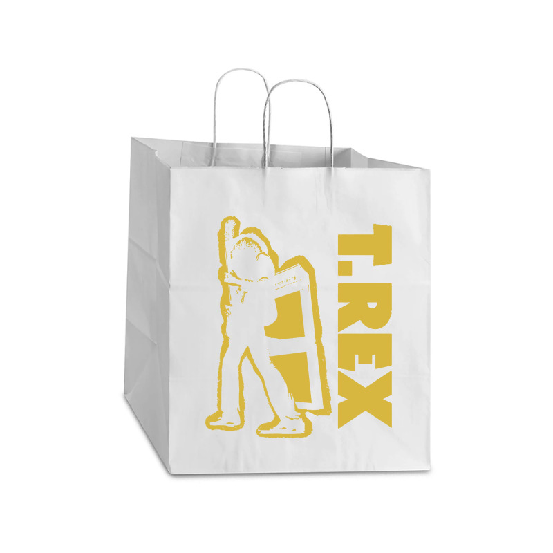 Electric Warrior Hero Take Out Paper Bag - 14 X 10 X 15 1/2 | Artistshot