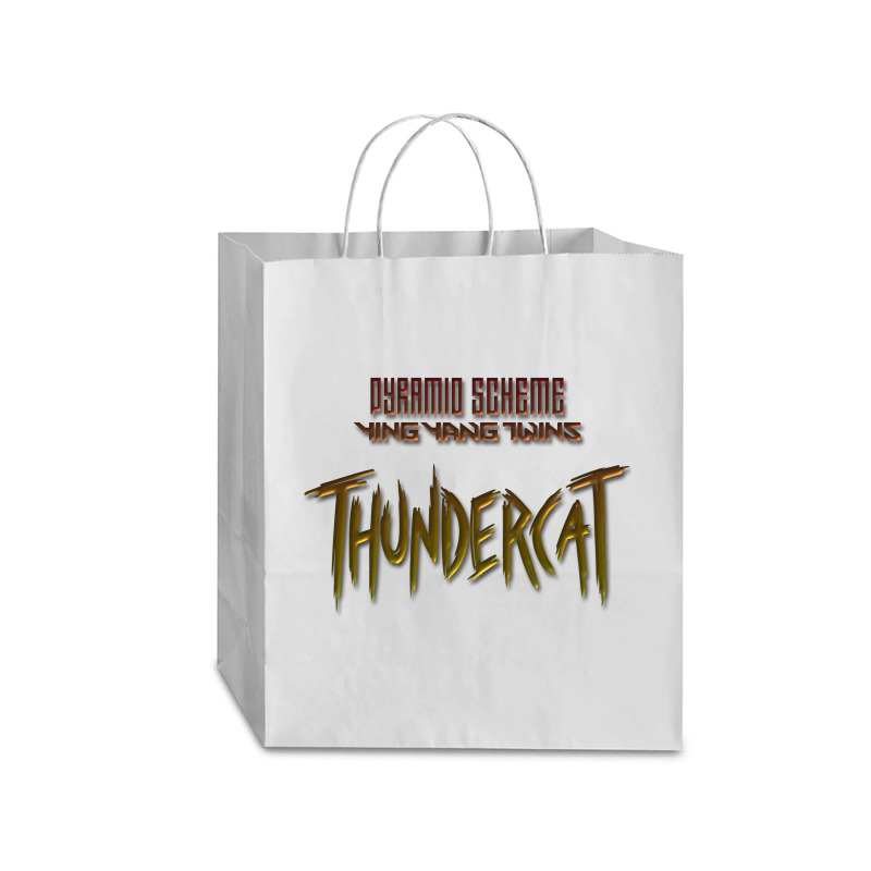 Pyramid Scheme & Ying Yang Twins – Thundercat Traveler Paper Bag -13 X 6 X 15 3/4 | Artistshot