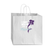 I Can Run Mermaid Vogue Paper Bag - 16 X 6 X 12 | Artistshot