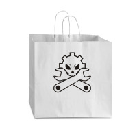 Machinist Funny Skull Vogue Paper Bag - 16 X 6 X 12 | Artistshot