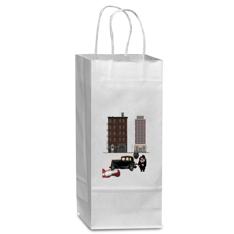 Gangster Wine Paper Bag - 5 1/2 X 3 1/4 X 13 | Artistshot