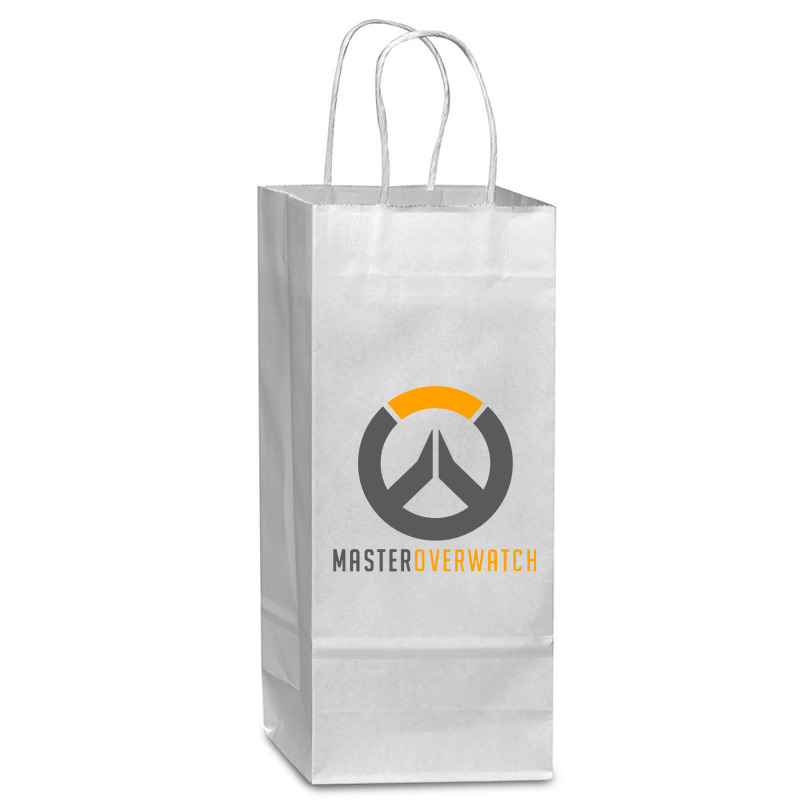 Overwatch Wine Paper Bag - 5 1/2 X 3 1/4 X 13 | Artistshot