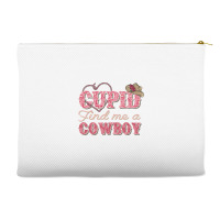 Cupid Find Me A Cowboy Sublimation Accessory Pouches | Artistshot