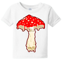 Dripping Toadstool For Psychedelic Art Fan Baby Tee | Artistshot