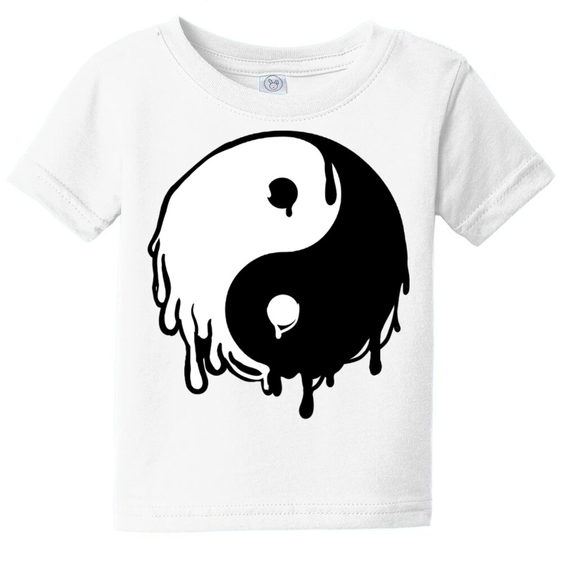 Dripping Yin Yang Baby Tee | Artistshot