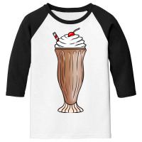 Chocolate Milkshake For Chocolate Milk Lover Youth 3/4 Sleeve | Artistshot