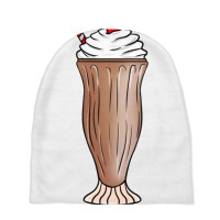 Chocolate Milkshake For Chocolate Milk Lover Baby Beanies | Artistshot