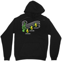 Avocado Music Notes For Classical Music Lover Unisex Hoodie | Artistshot