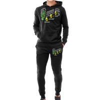 Avocado Music Notes For Classical Music Lover Hoodie & Jogger Set | Artistshot