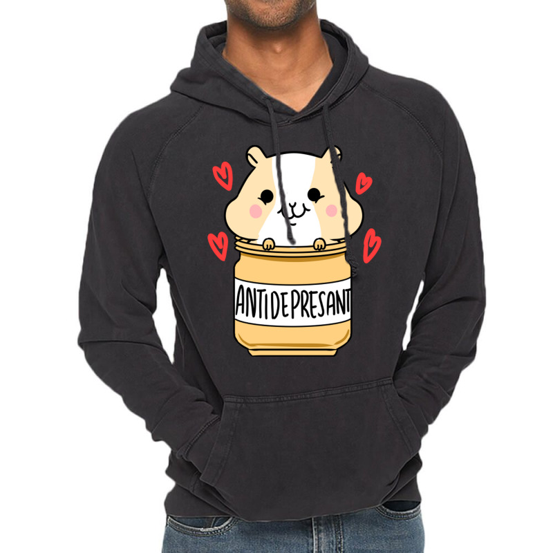 Antidepressant Guinea Pig For Guinea Pig Lover Vintage Hoodie | Artistshot