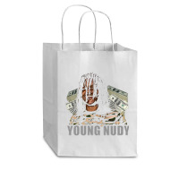 Nudy Dollar Graphic Cub Paper Bag - 8 X 4 1/2 X 10 1/4 | Artistshot